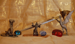 Swords, Scarabs, Dragons, and Rings